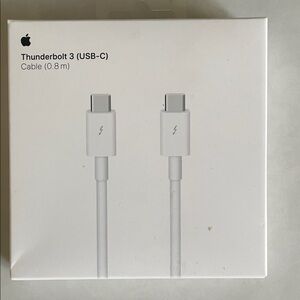 Apple Thunderbolt 3 (USB-C) Cable – White